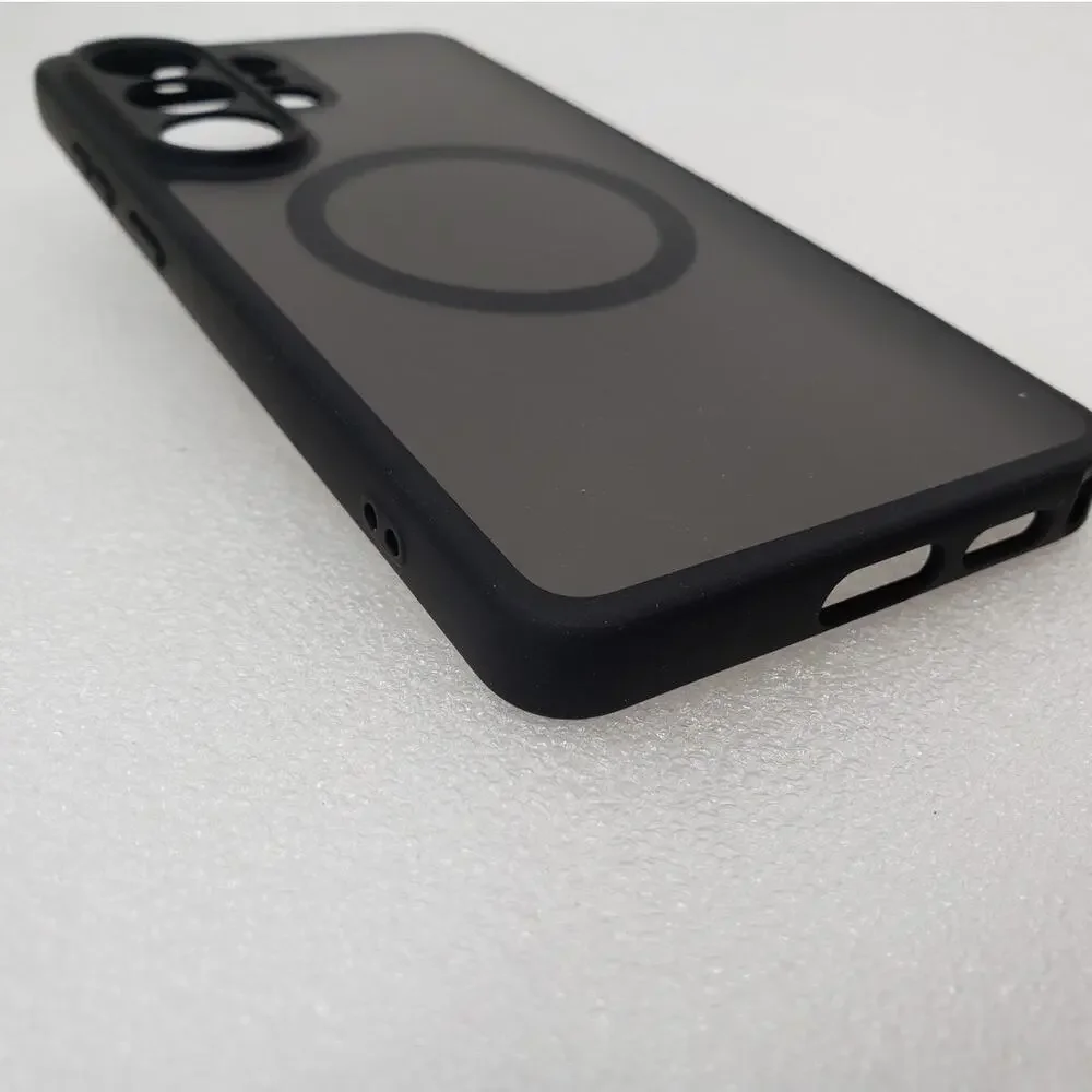 FNTCASE Translucent Magnetic Case for Samsung Galaxy S26 Ultra. Black